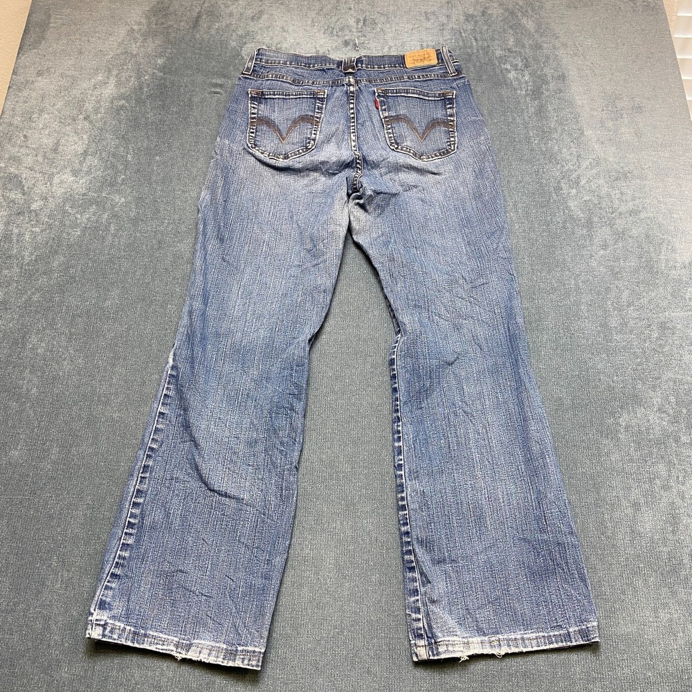 Vintage Levi's Perfectly Slimming Jeans Women 14M Blue Denim Medium Wash Stretch